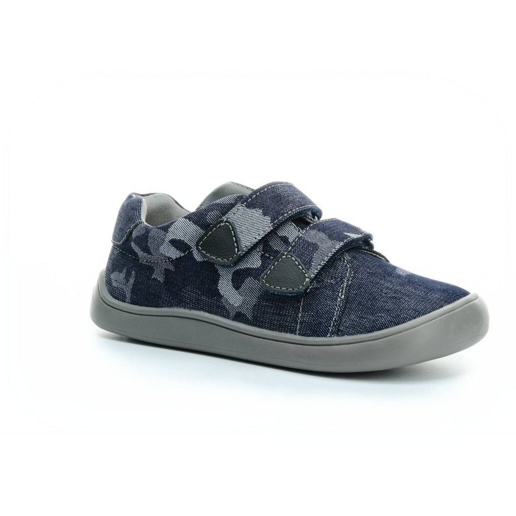 Protetika Roby Denim Canvas Barfußschuhe Klett