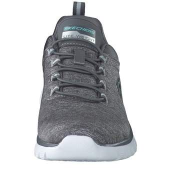 Skechers Slip On Sneaker in grau