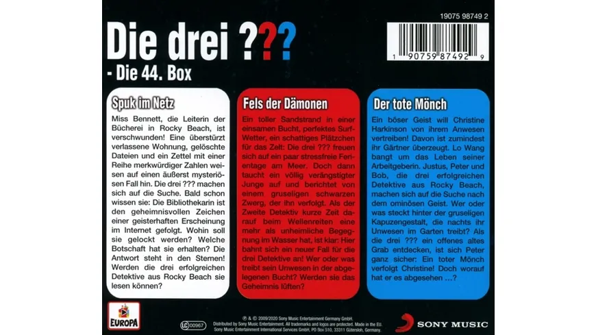044/3er Box (Folgen 132,133,134)