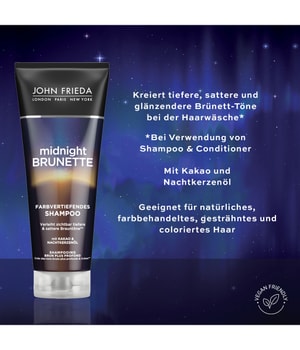 JOHN FRIEDA Midnight Brunette Haarshampoo-250 ml