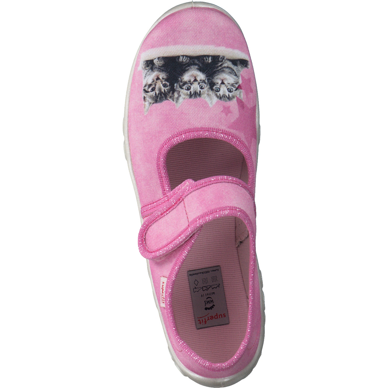 Superfit BONNY 00281, Hausschuhe, Kinder, ROSA/MEHRFARBIG