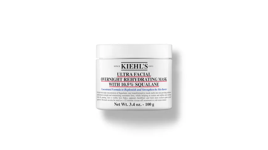 KIEHL'S Ultra Facial Overnight Rehydrating Mask with 10,5% Squalane 100 ml