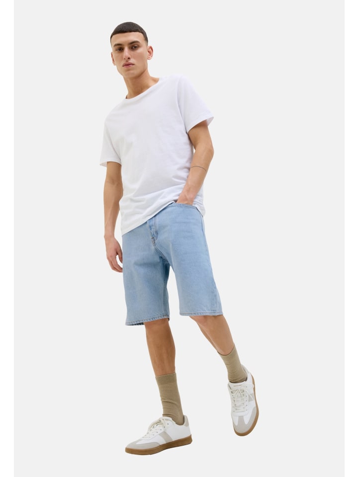 Jack & Jones Shorts 'Alex' in hellblau günstig kaufen