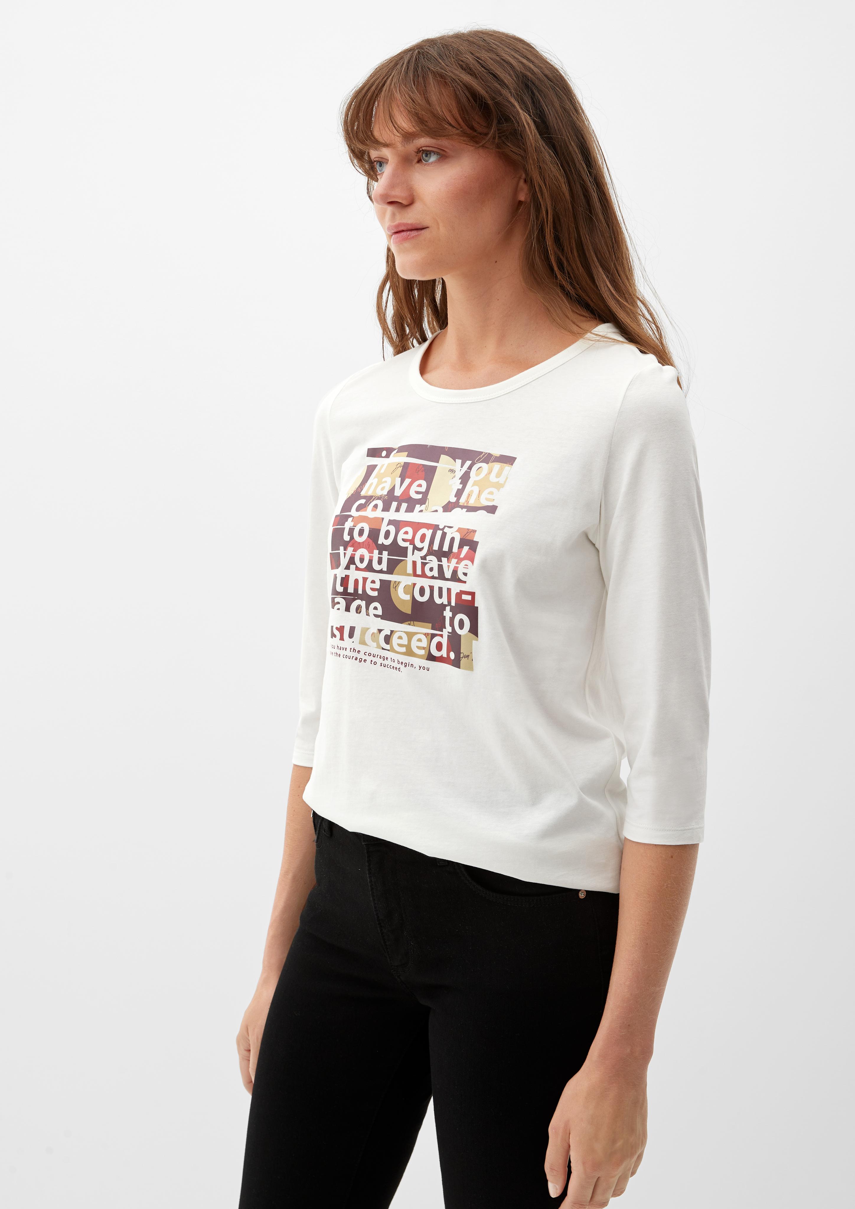 Printshirt mit 3/4-Arm  2121481-02D1