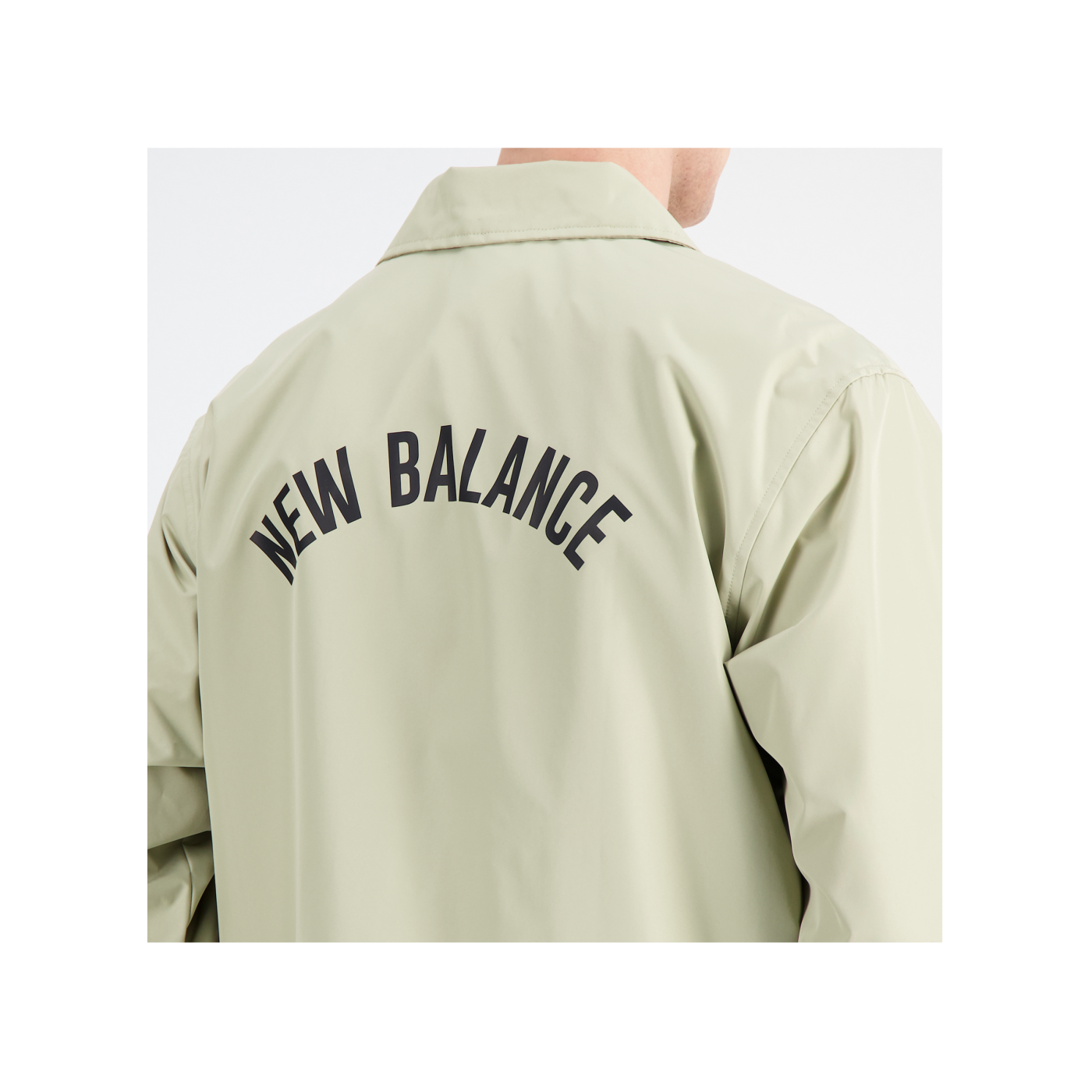 New Balance Essentials Coaches Jacke Schwarz F515