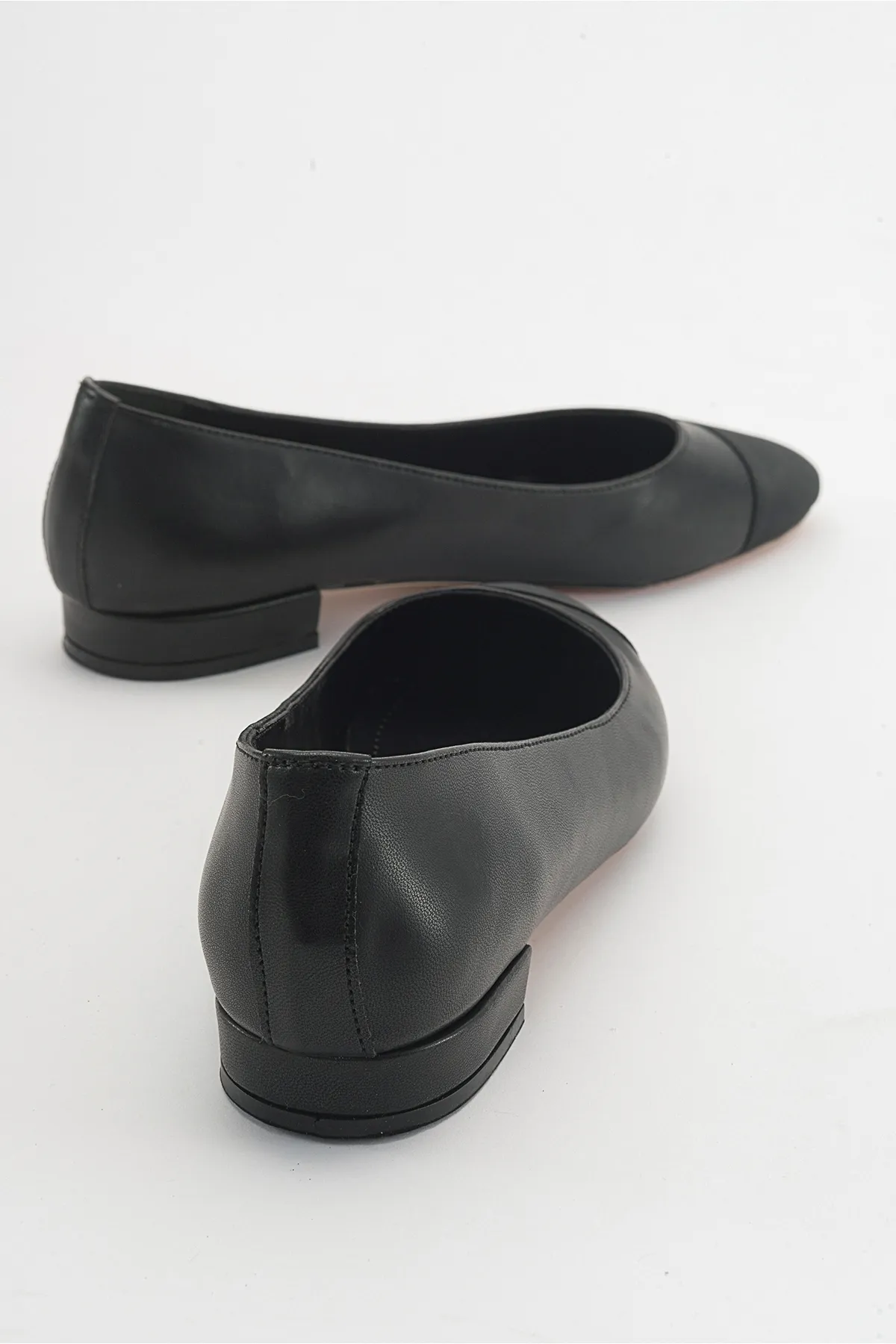 LuviShoes  LONRA Schwarze Ballerinas für Damen