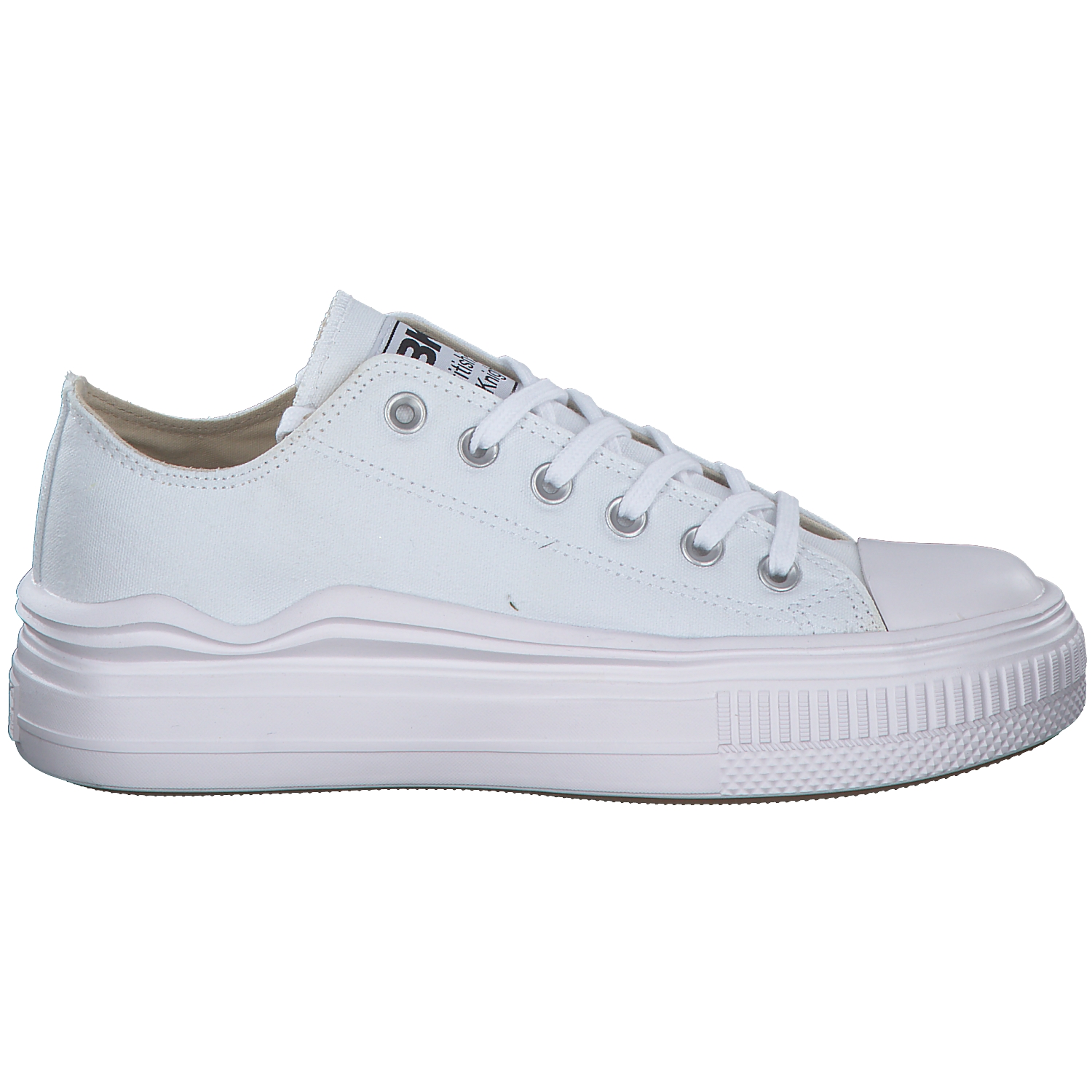 British Knights Kaya Low B51, Schnürschuhe, Damen, Weiß