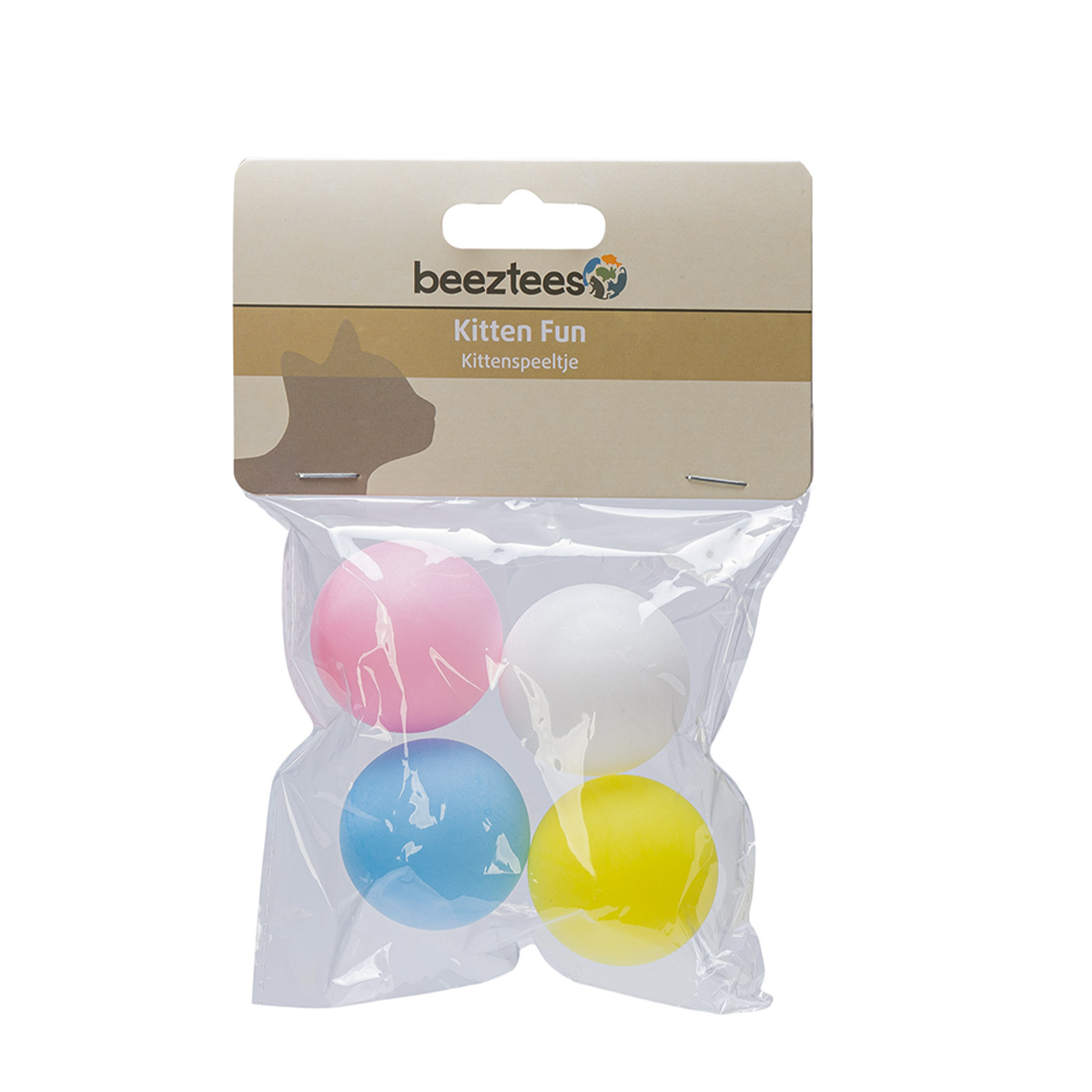 Beeztees Kitten Ping Pong Bälle 4 Stück kaufen