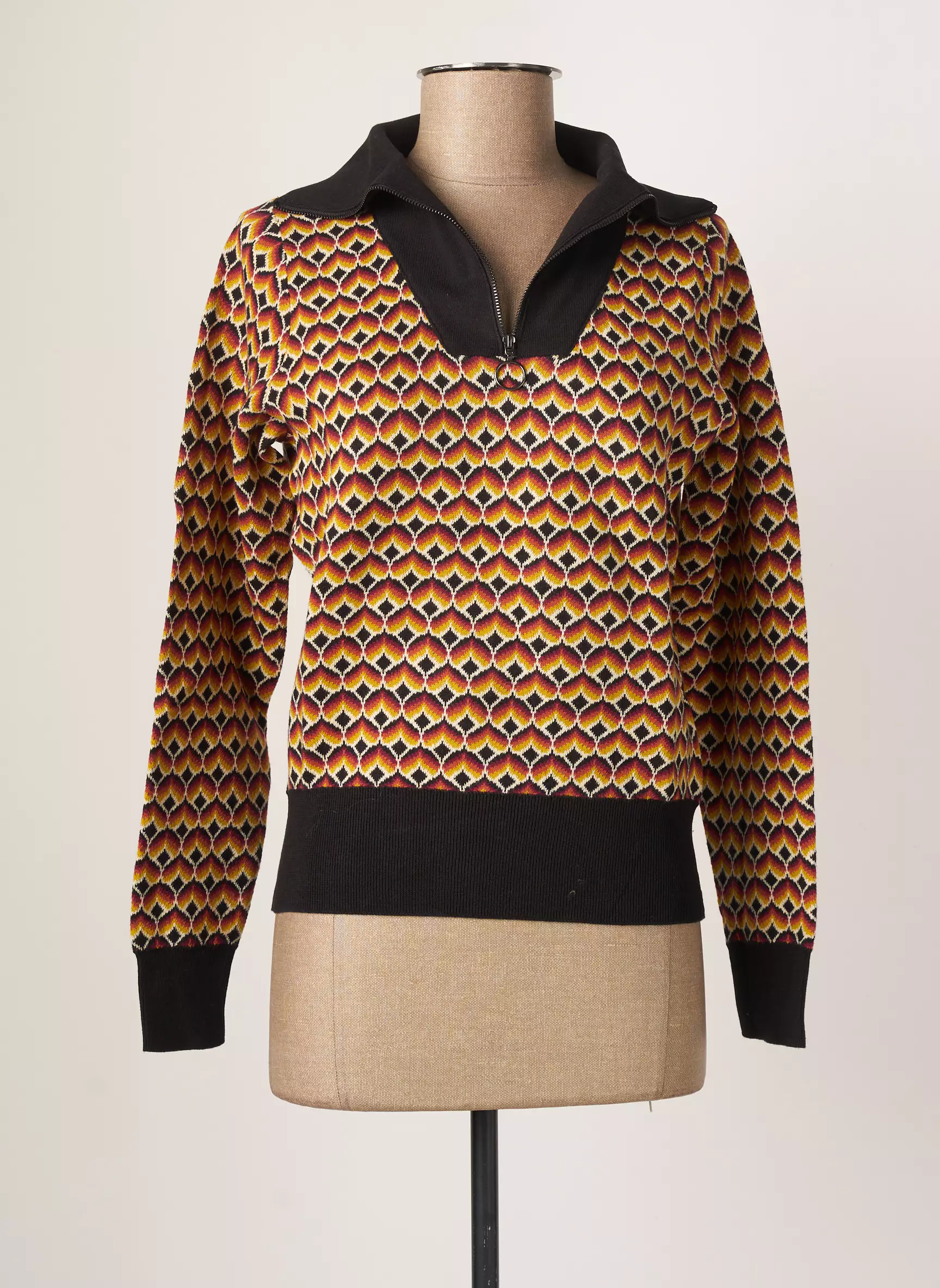 King Louie Pulls Femme couleur jaune
