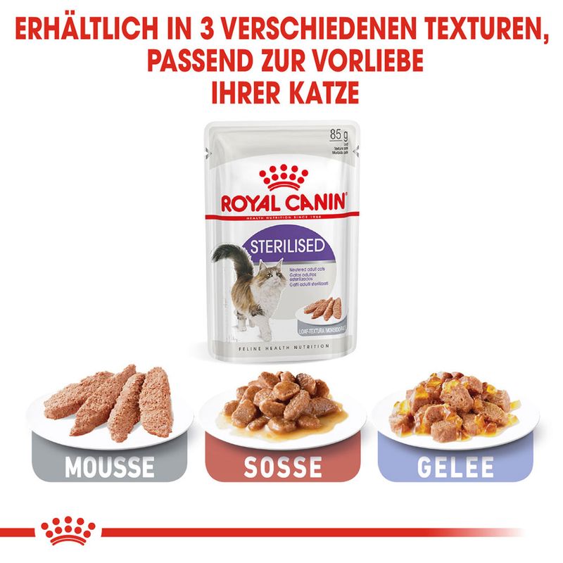 Royal Canin Sterilised Mousse zu TOP-Preisen % | bitiba