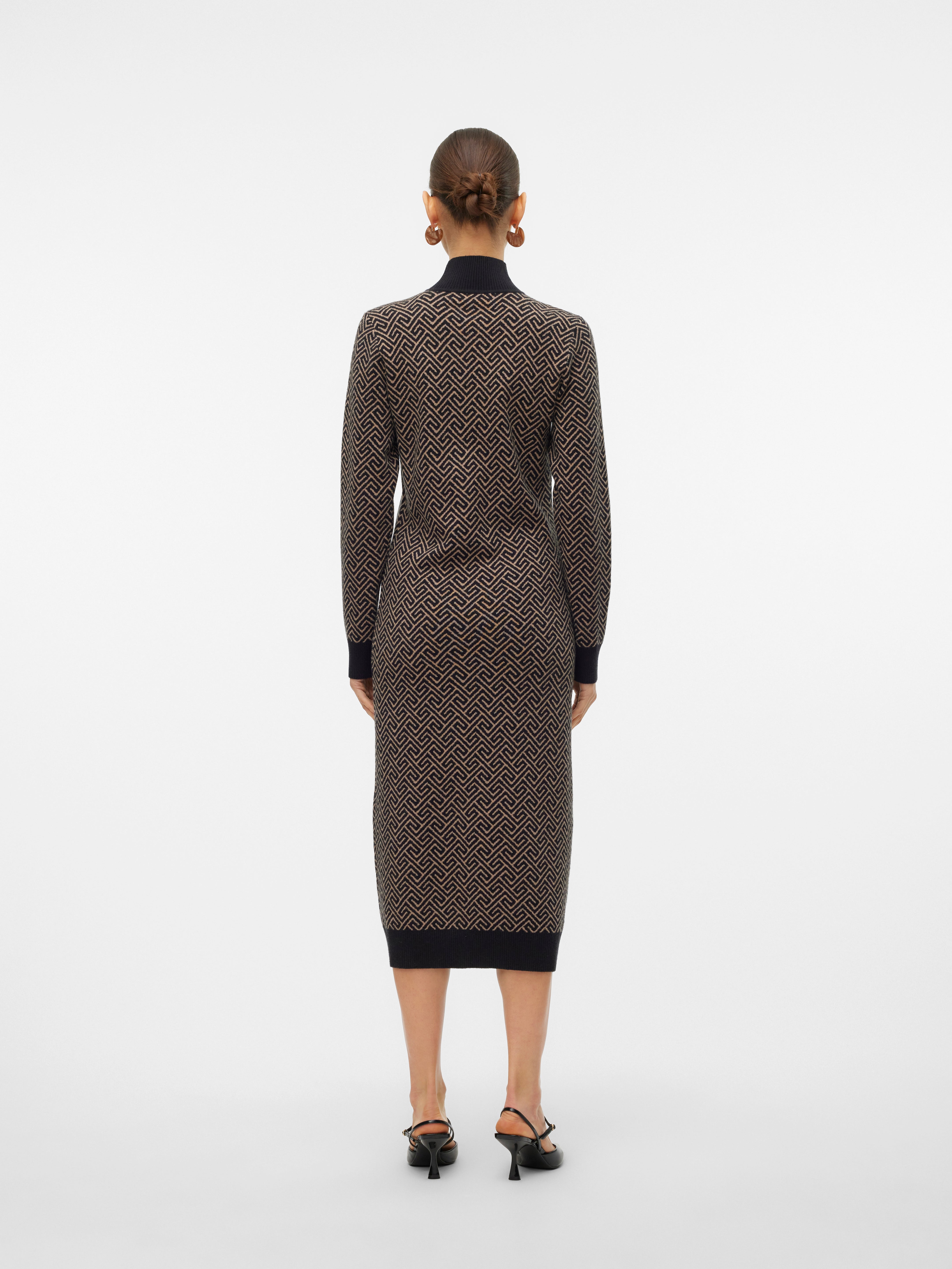 VMARIA Langes Kleid