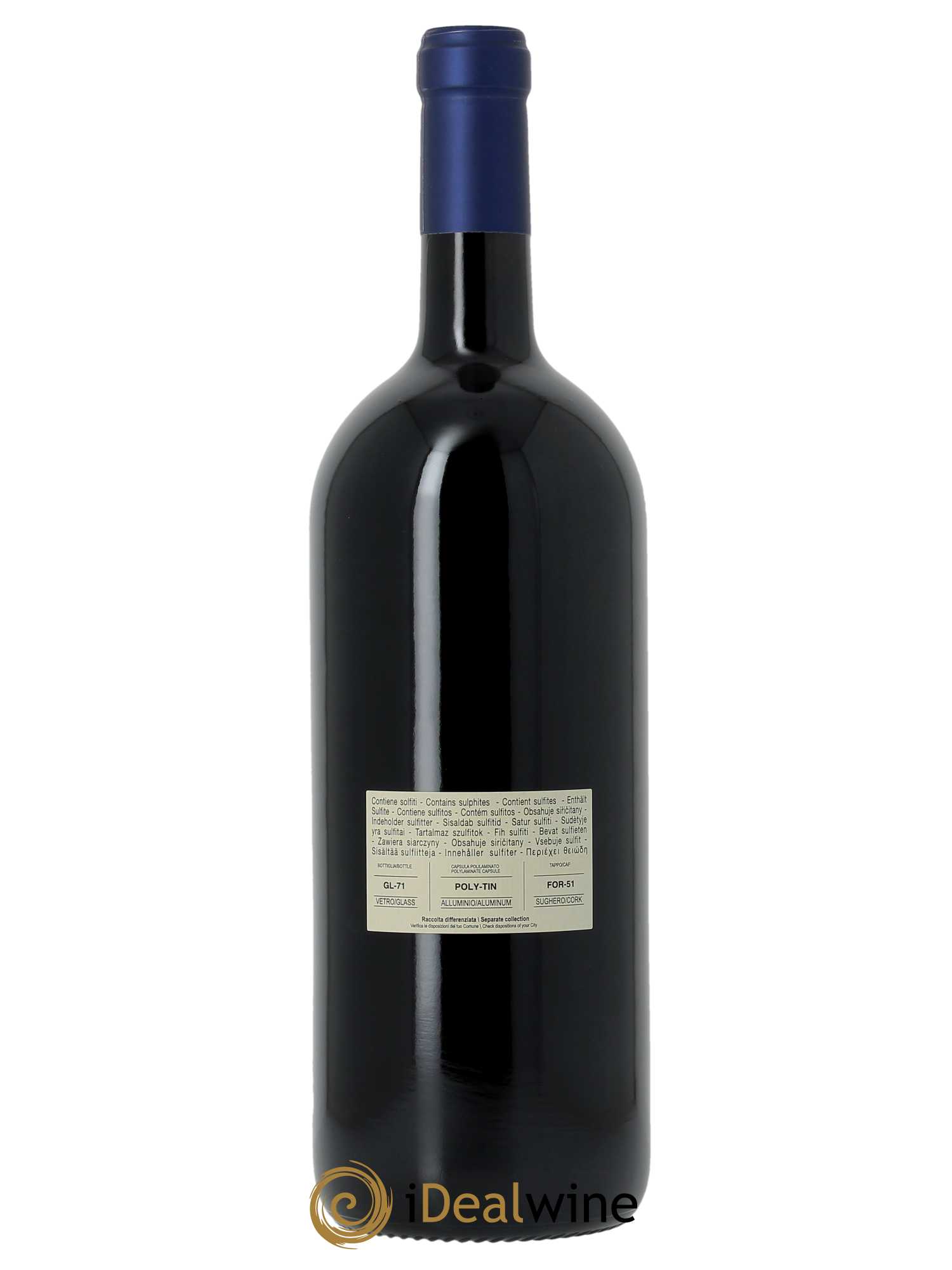 Bolgheri DOC Sassicaia Tenuta San Guido  2020 - Lot de 1 Magnum