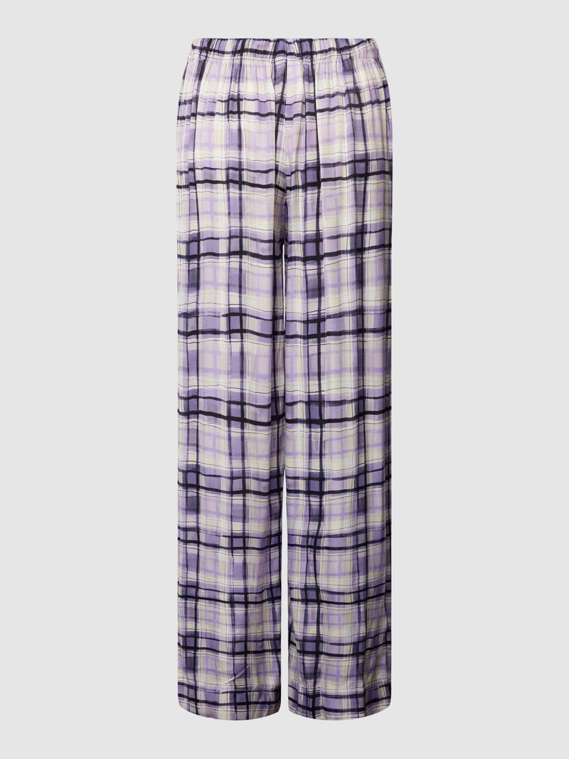 Pyjama-Hose aus Viskose-Seide-Mix Modell 'KAROLA' in lila