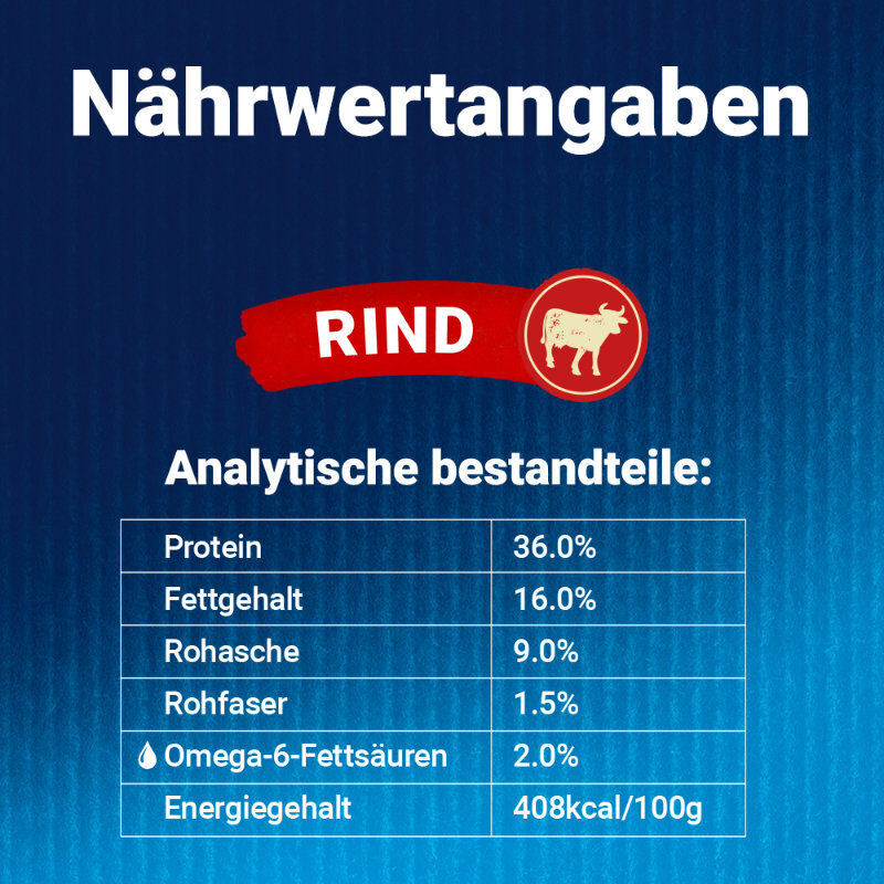 Felix Snacks Felix Naturally Delicious 6x180g Rind mit Gojibeere