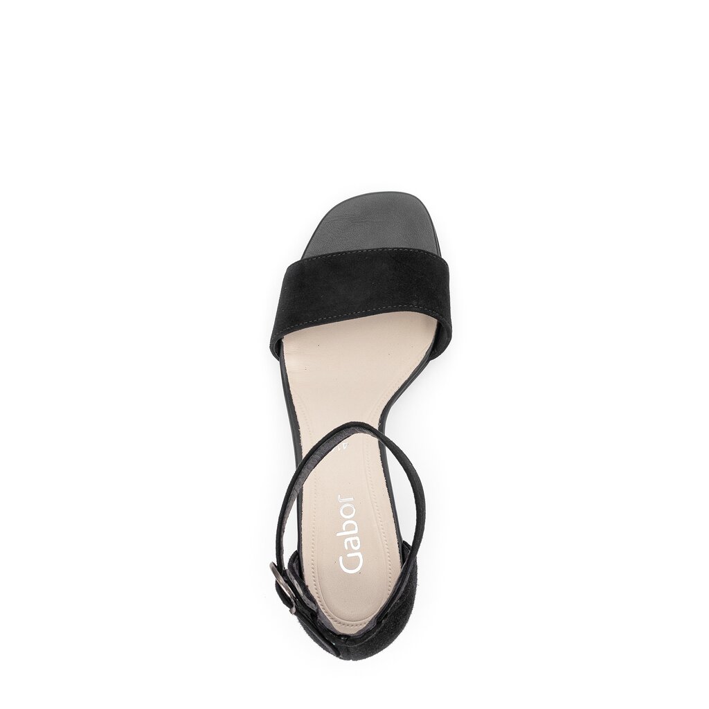Gabor fashion Riemchensandale schwarz