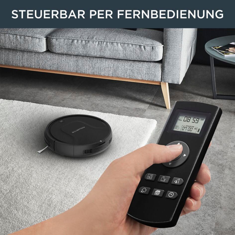 Rowenta Saugroboter X-Plorer Serie 20 RR6825, sehr effizient, bis zu 150 Min. Laufzeit, Hinderniserkennung