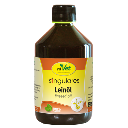 Singulares Ergänzungsfutter & Aufzucht Singulares Leinöl 500 ml