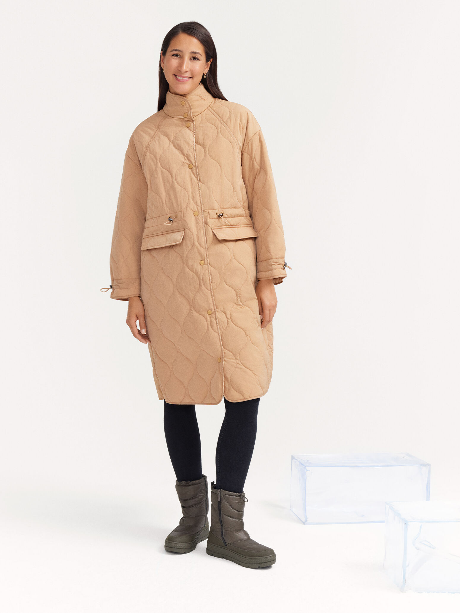 Veste - beige doublure chaude