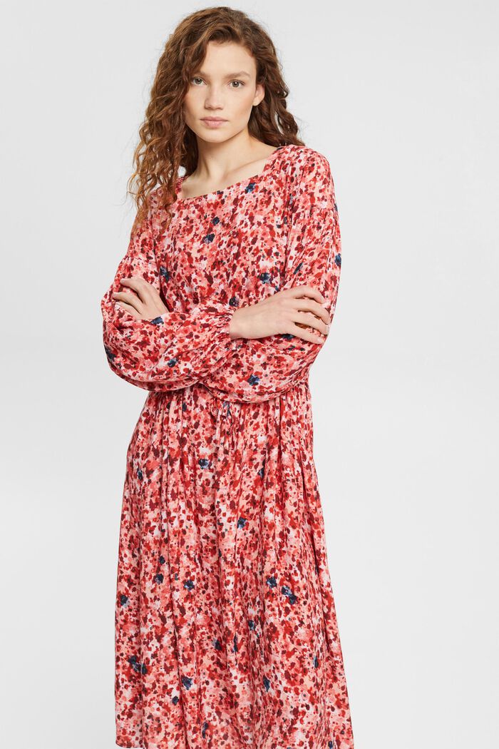 Midikleid mit Muster