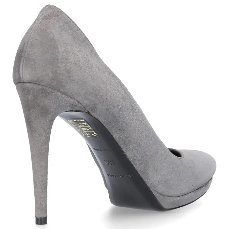 Balenciaga - Pumps Kalbsleder Veloursleder grau - grau