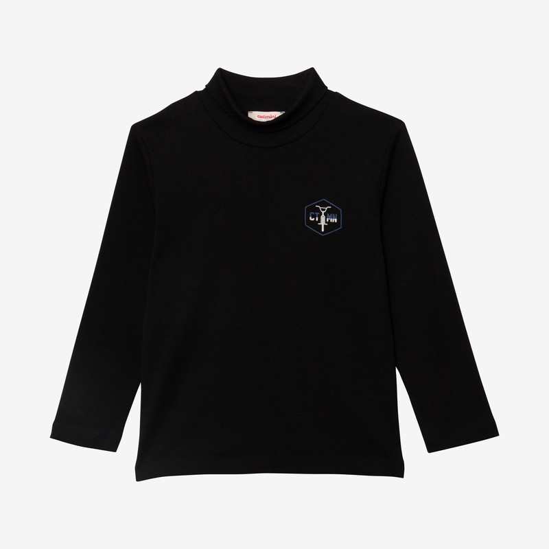 Tee-shirt garçon col roulé Catimini