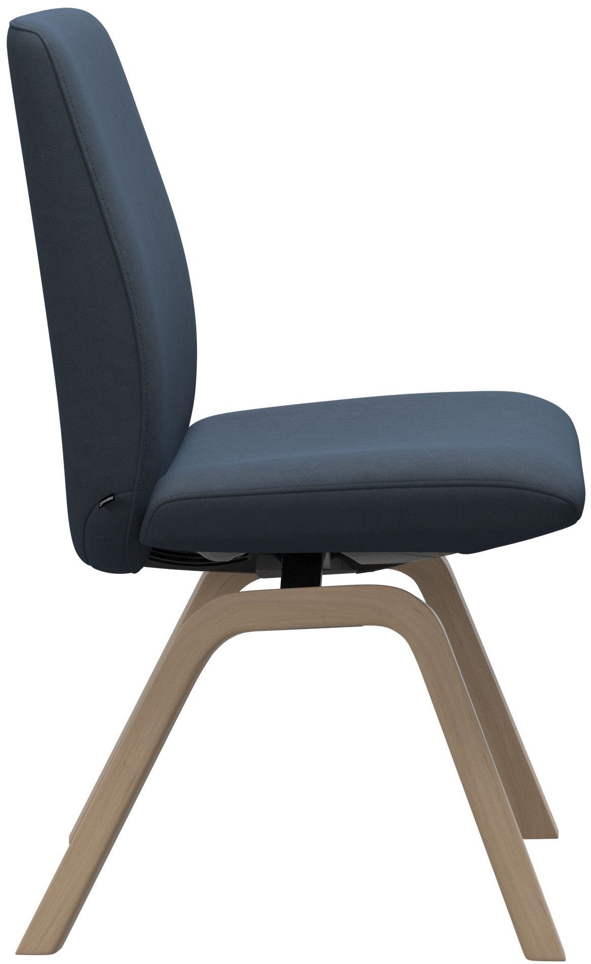 Stressless® Polsterstuhl Laurel, Low Back, Größe L, mit schräggestellten Beinen in Eiche natur