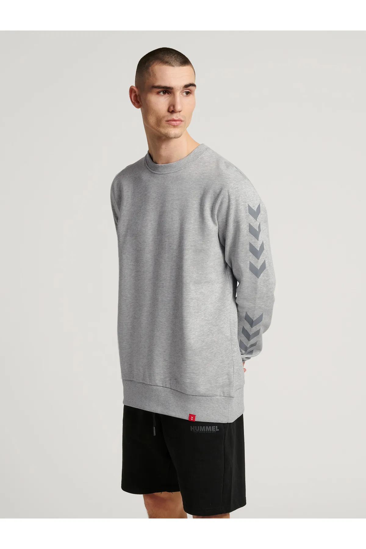 hummel  Sweatshirt - Grau - Regular Fit