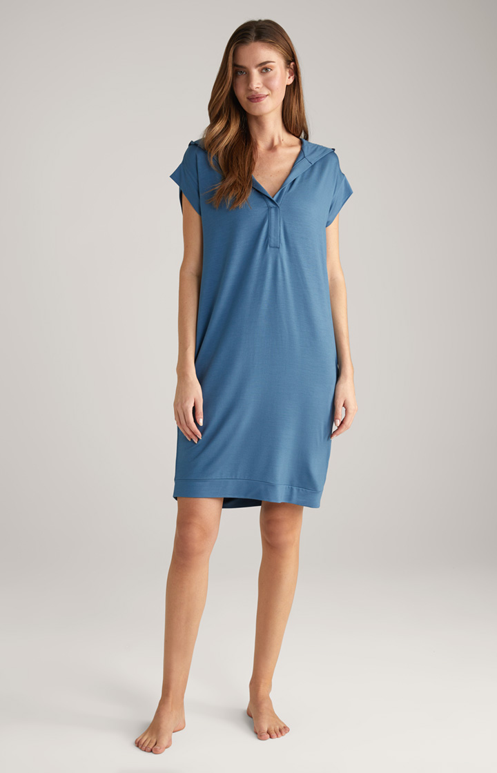 Loungewear Longshirt in Ocean Blue