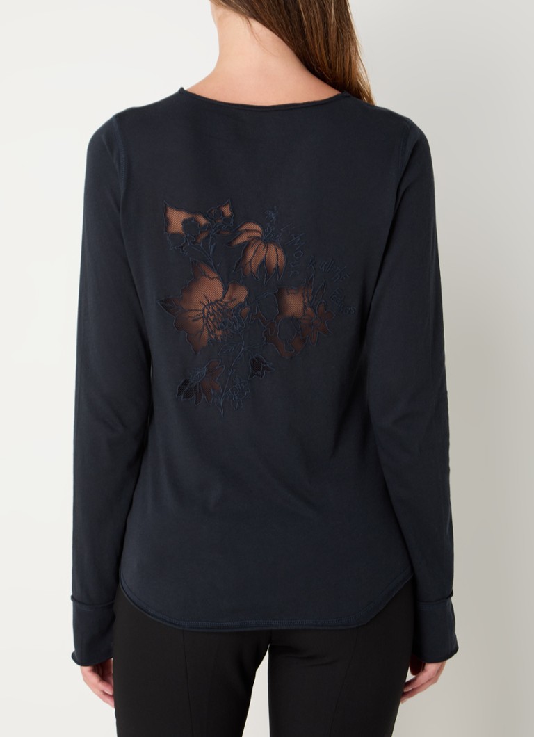 Zadig&Voltaire Tunisian top with embroidery
