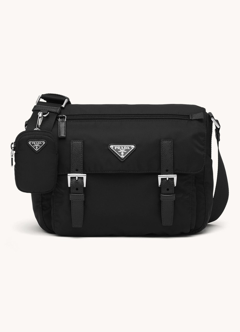 Sac bandoulière Prada Re-Nylon avec logo