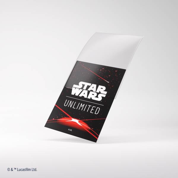 Star Wars: Unlimited Art Sleeves Double Sleeving Pack - Space Red (Einzelartikel)