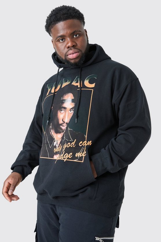 Plus Tupac Makavelli License Hoodie