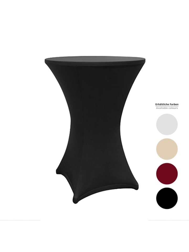 Lumaland Stehtischhusse Tisch Husse abwischbar stretch schnelltrocknend Ø80-85cm günstig kaufen onesize