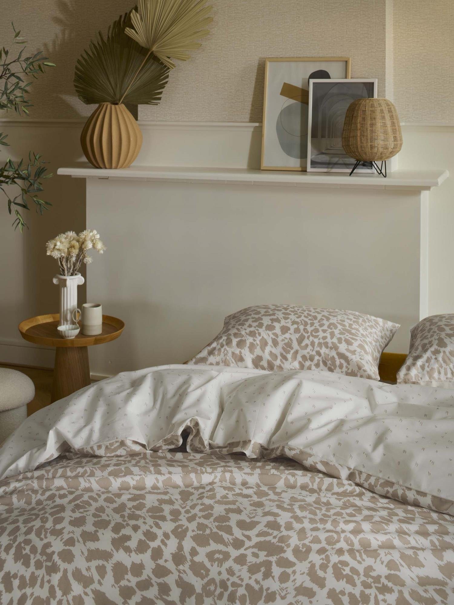 Bettwäsche Wild Thing, Covers & Co, Perkal, 2 teilig, mit Leopardenmuster