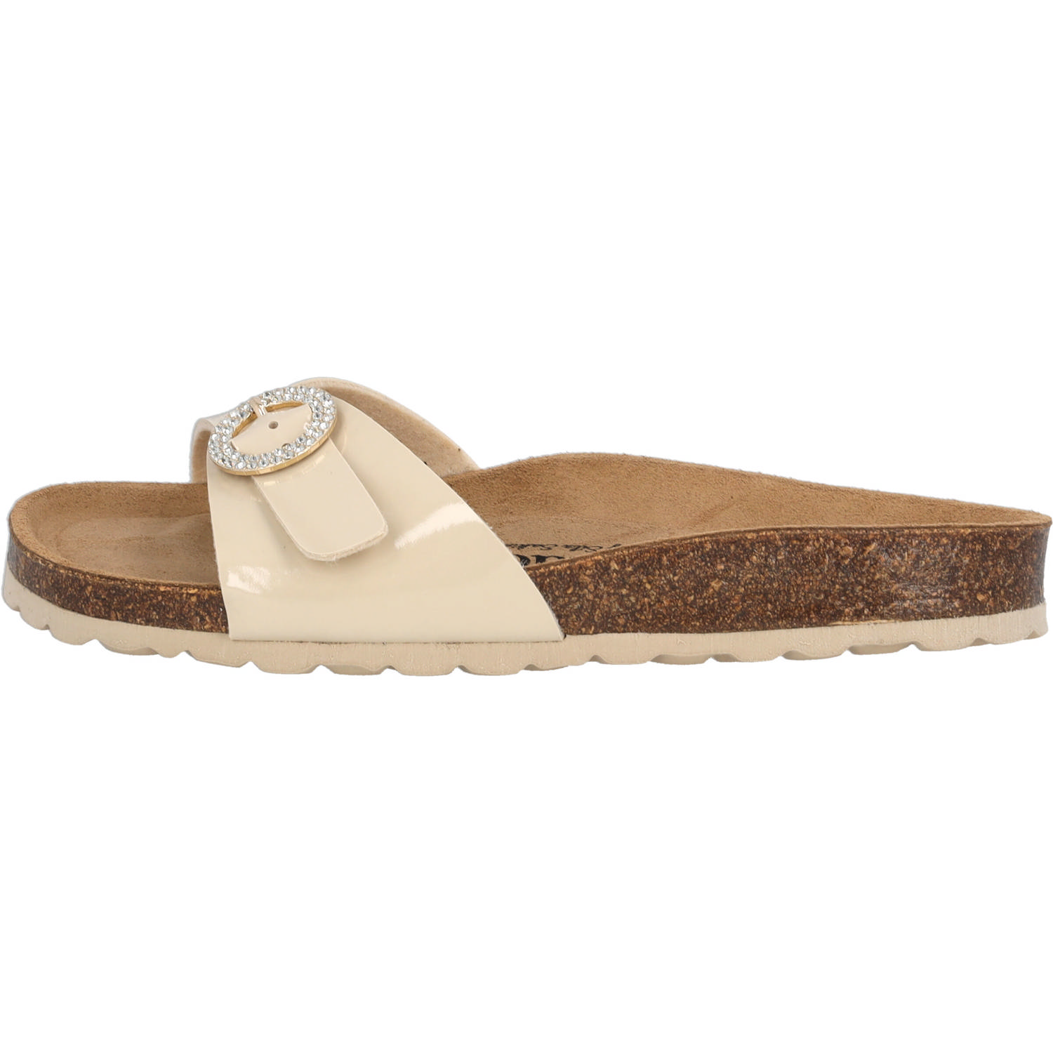 Palado Malta RD by Sila Sahin, Pantoletten, Damen, Beige Lack
