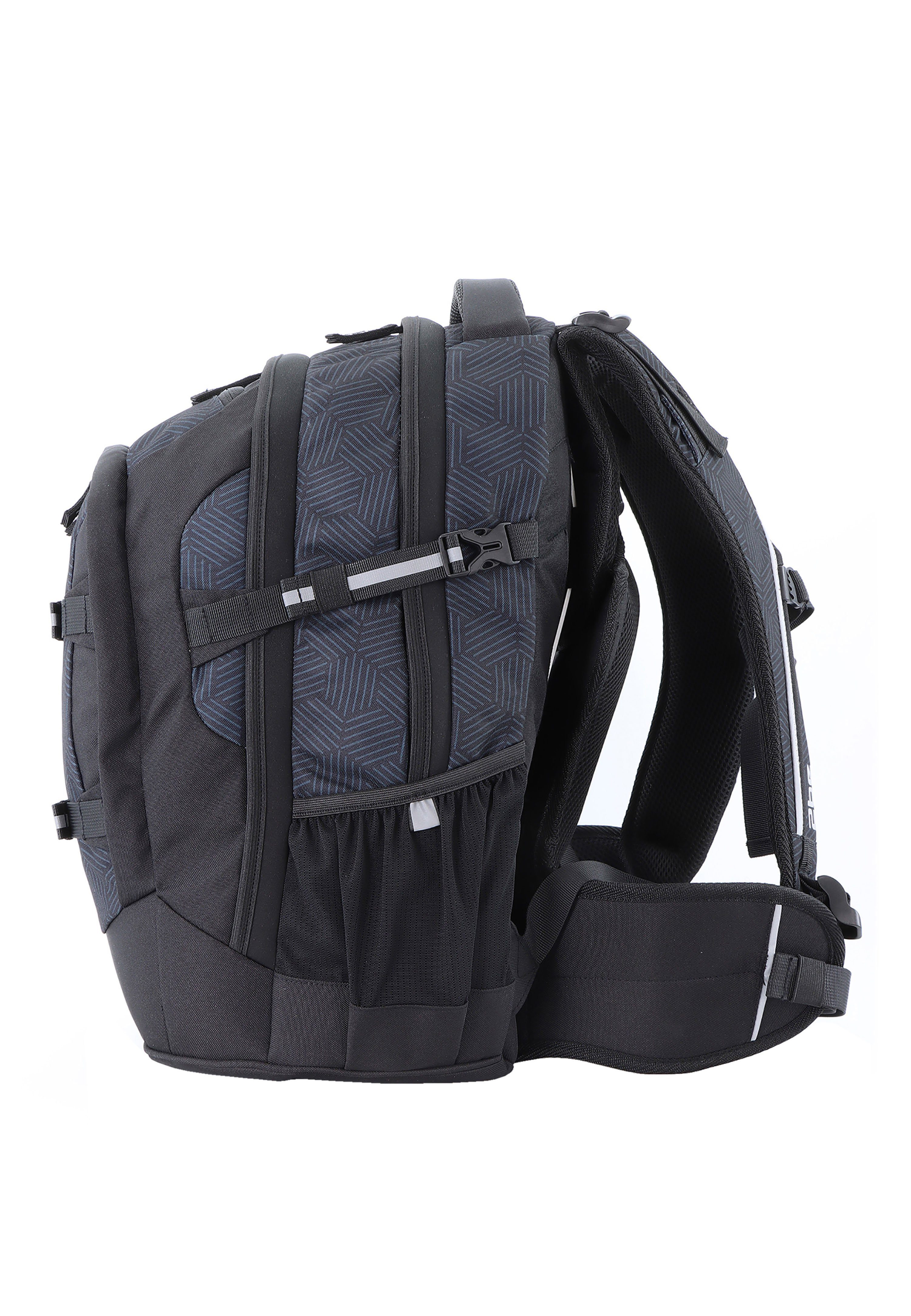 2be Schulrucksack, mit reflektierenden Elementen
