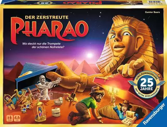 Der zerstreute Pharao - D - 27316 - Ravensburger - Spiel ab 7 Jahren