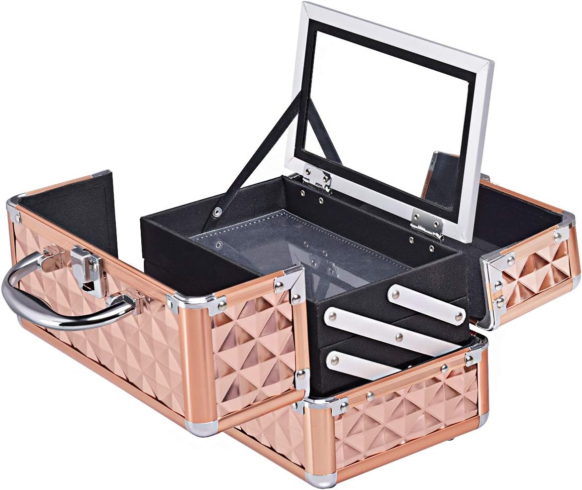 Costway COSTWAY Beauty Case Schminkkoffer Kosmetikkoffer
