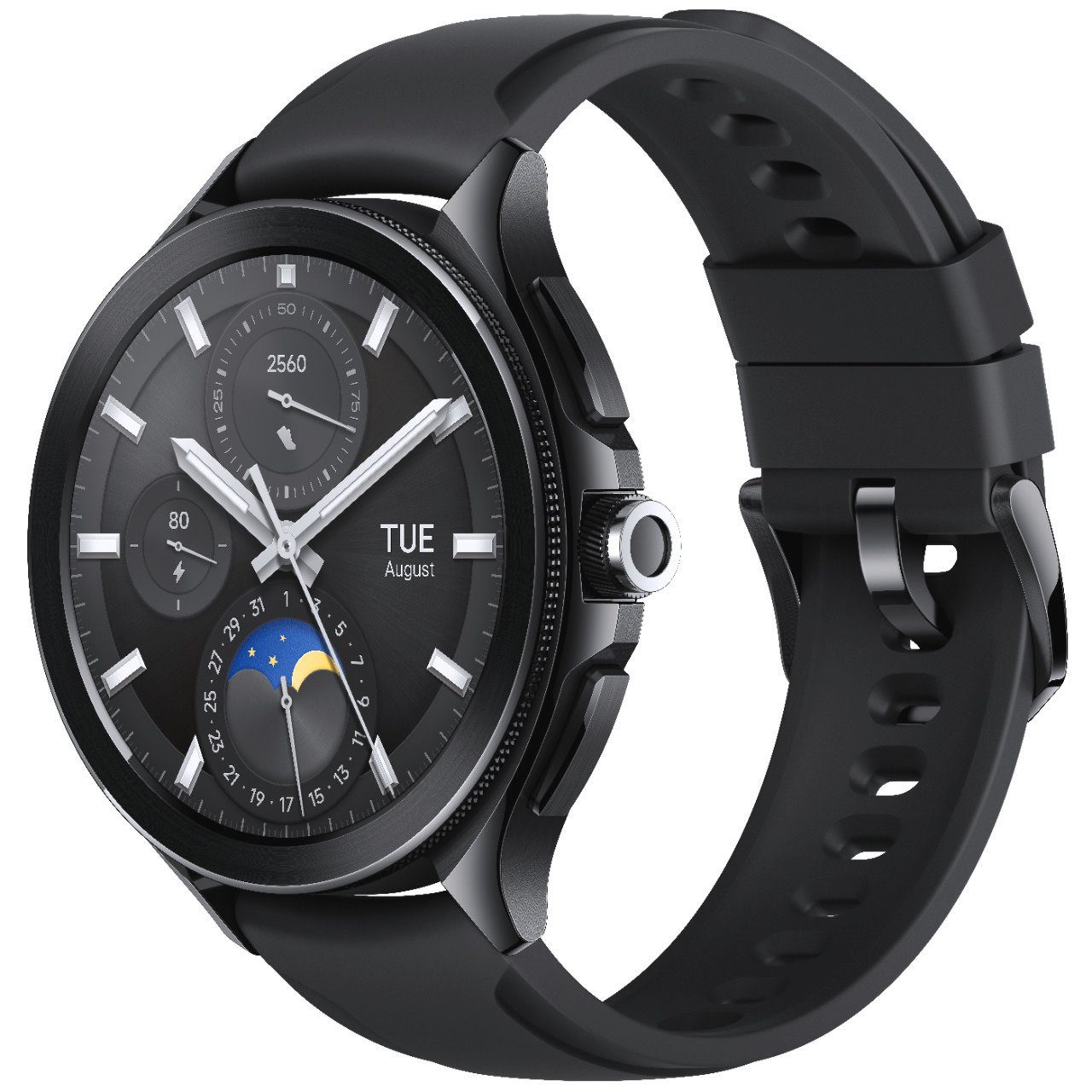 Xiaomi Watch 2 Pro - Bluetooth mit Leder Armband Smartwatch (3,63 cm/1,43 Zoll), mit Edelstahlgehäuse, 3,63 cm (1,43 Zoll) Always-on-AMOLED-Display