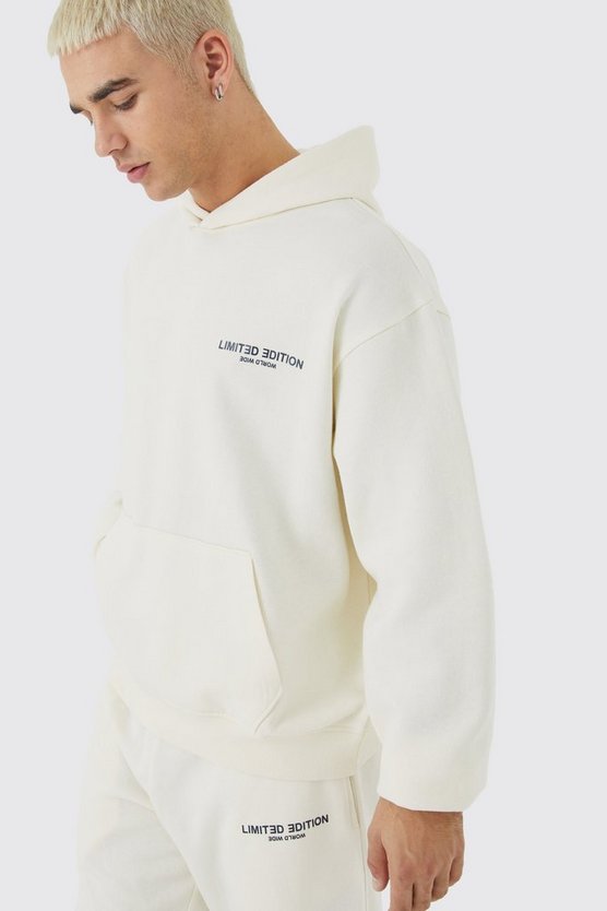 Kastiger Oversize Limited Trainingsanzug mit Kapuze
