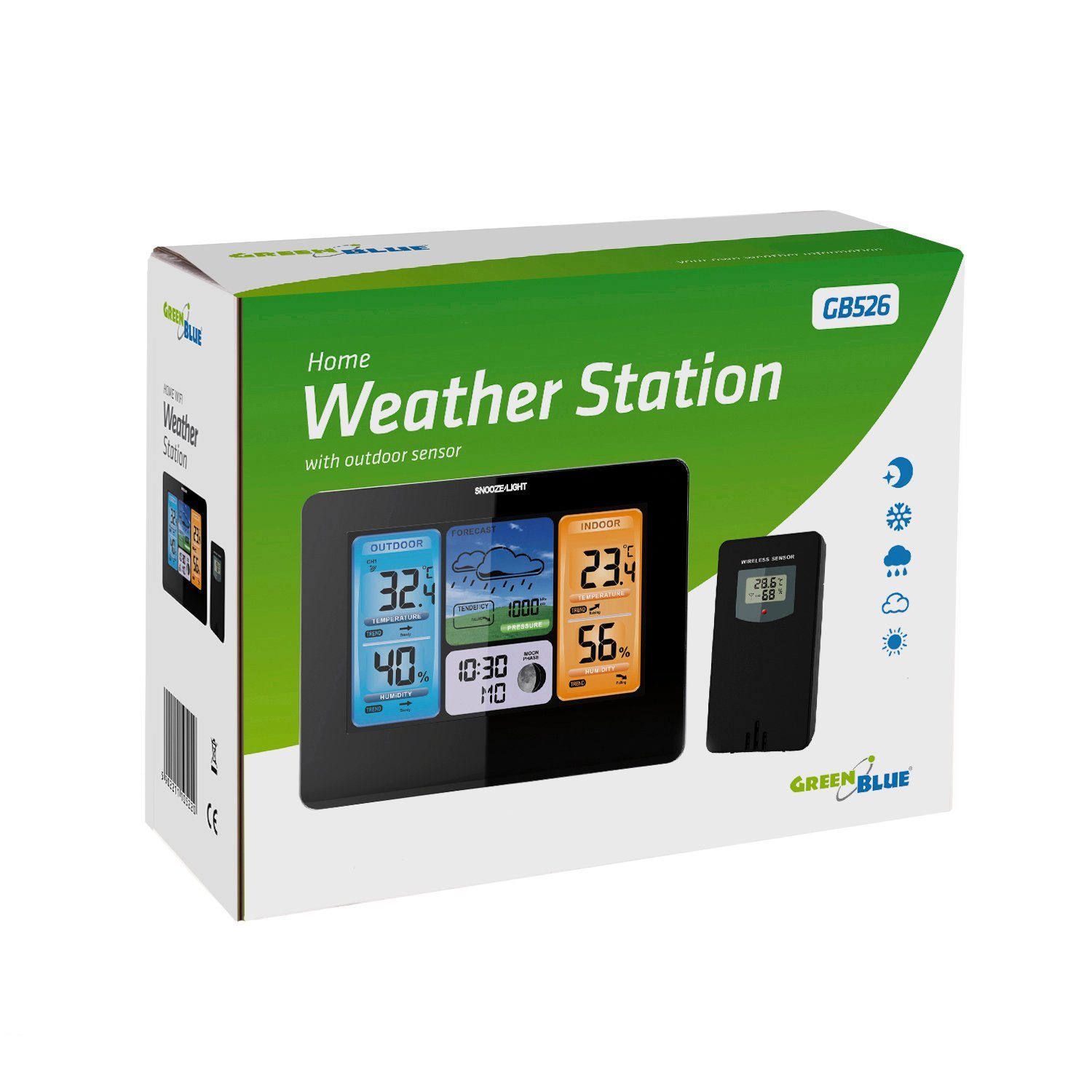 GreenBlue GB526 Funkwetterstation