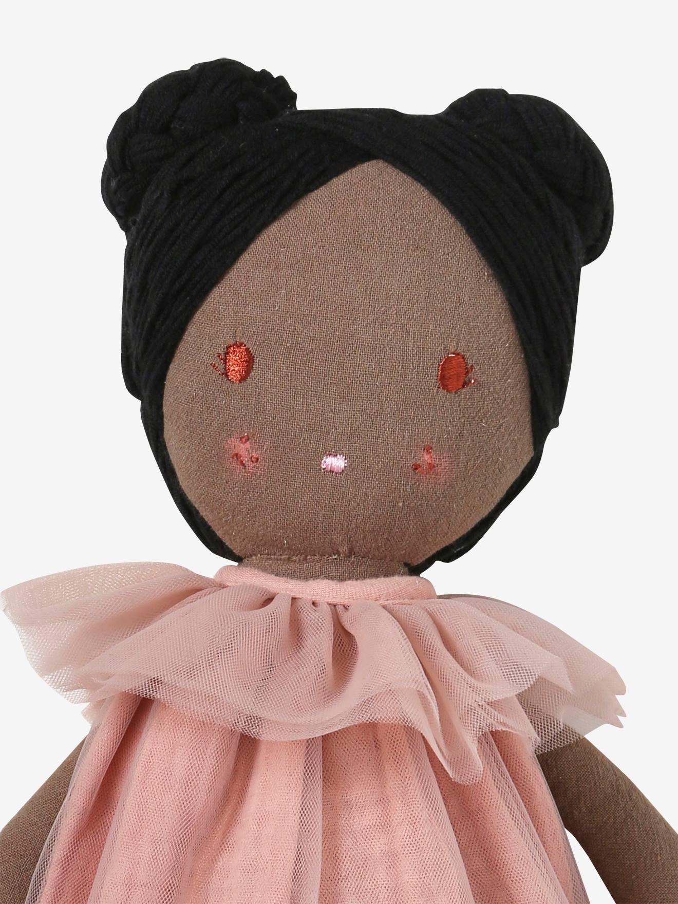 Vertbaudet Baby Stoffpuppe - gelb