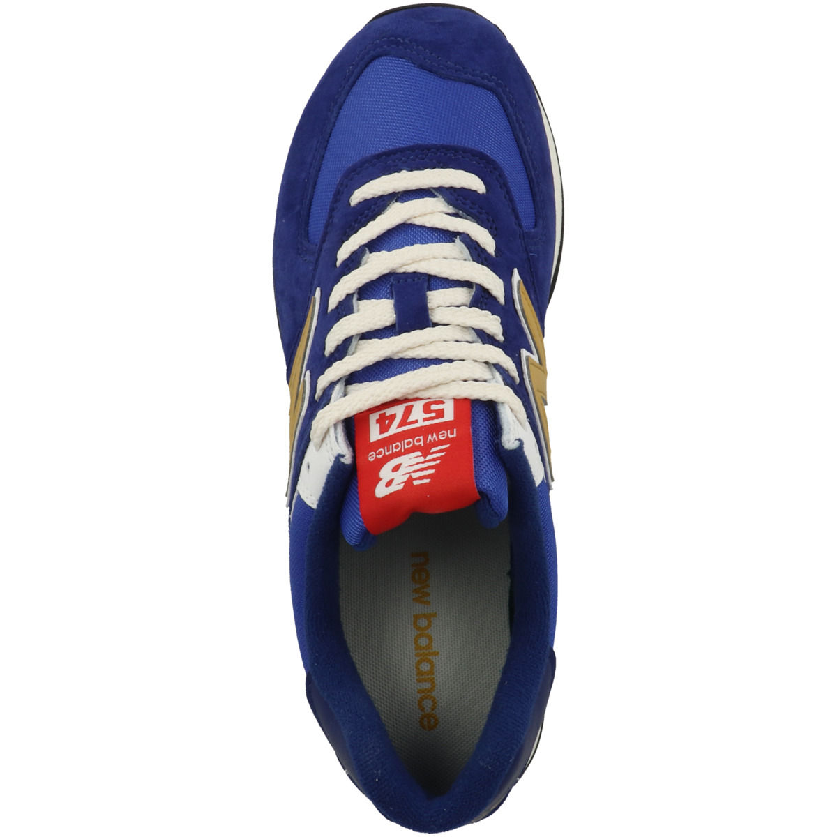New Balance U 574 Sneaker Low blau