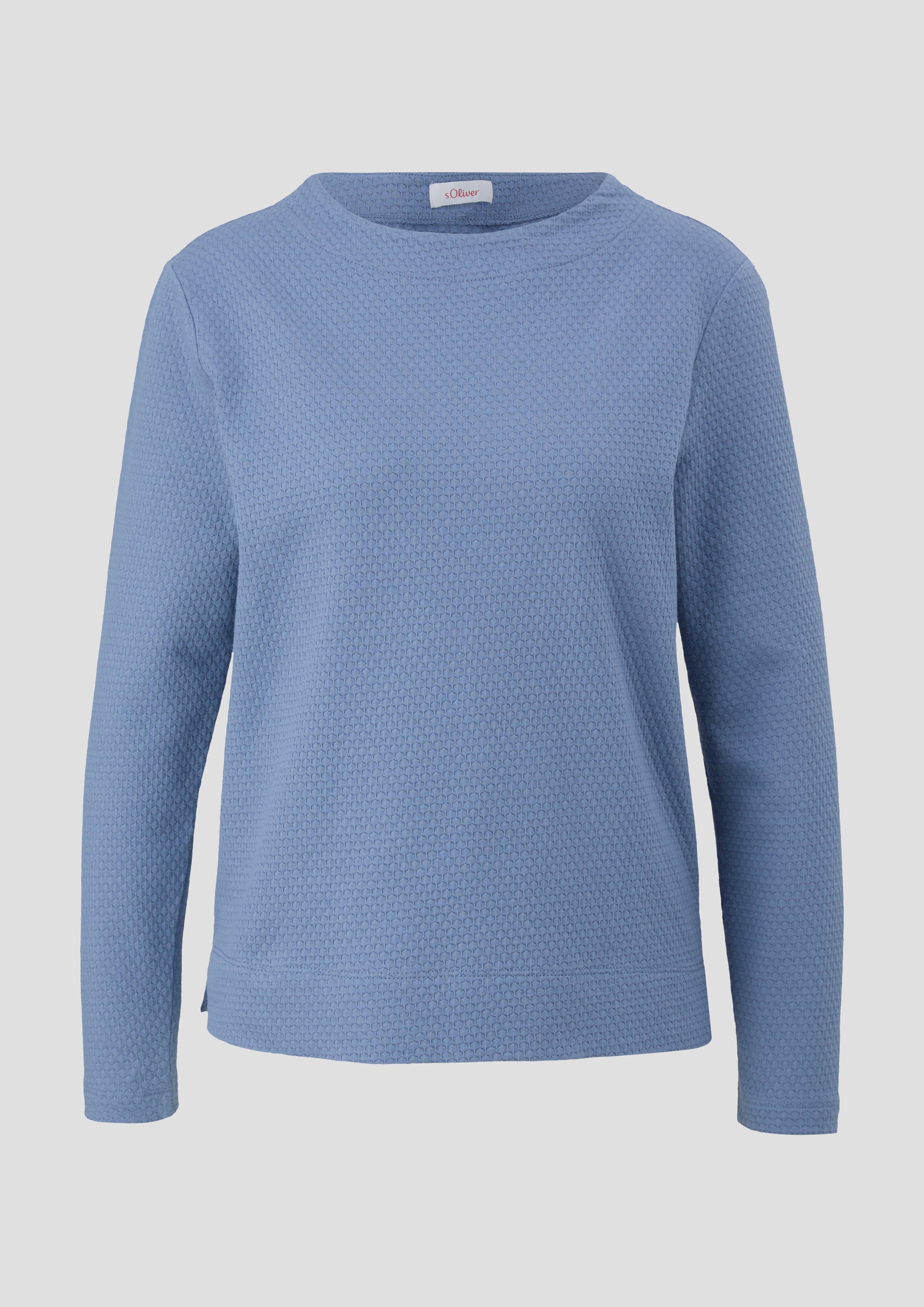 Sweatshirt mit Dobby-Struktur  2157755-5271