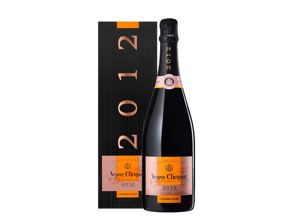 Champagne Veuve Clicquot Vintage Rosé 2012 Sous étui