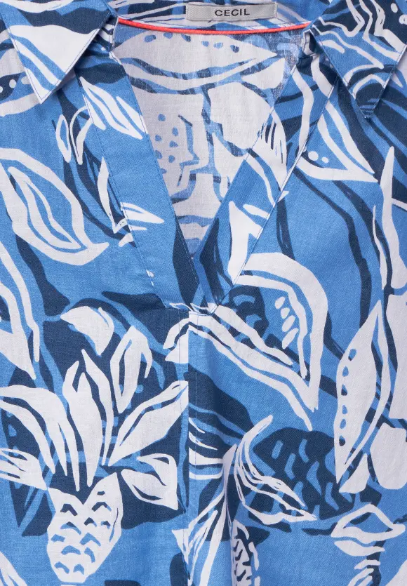 CECIL Leinenmix Longbluse