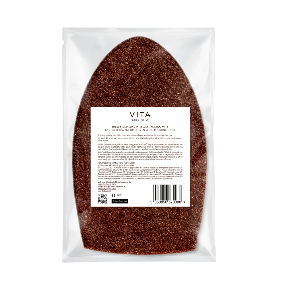 Vita Liberata Vita Liberata Gant De Bronzage Luxueux En Velours À Double Face Gant de bronzage