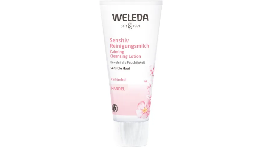 WELEDA MANDEL Sensitiv Reinigungsmilch 75 ml