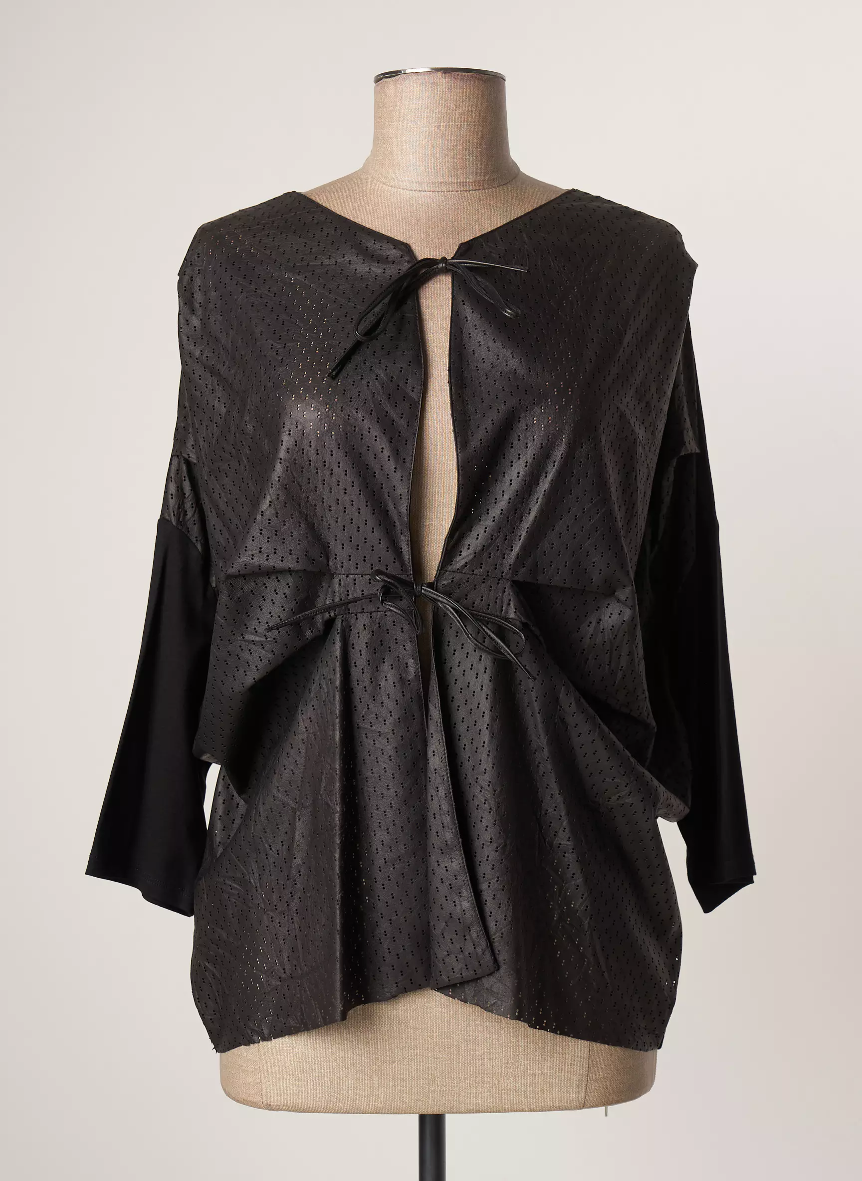 Lauren Vidal Vestecasual Femme couleur noir