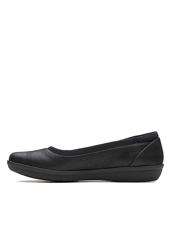 Clarks Ballerinas in Schwarz günstig kaufen 39,5